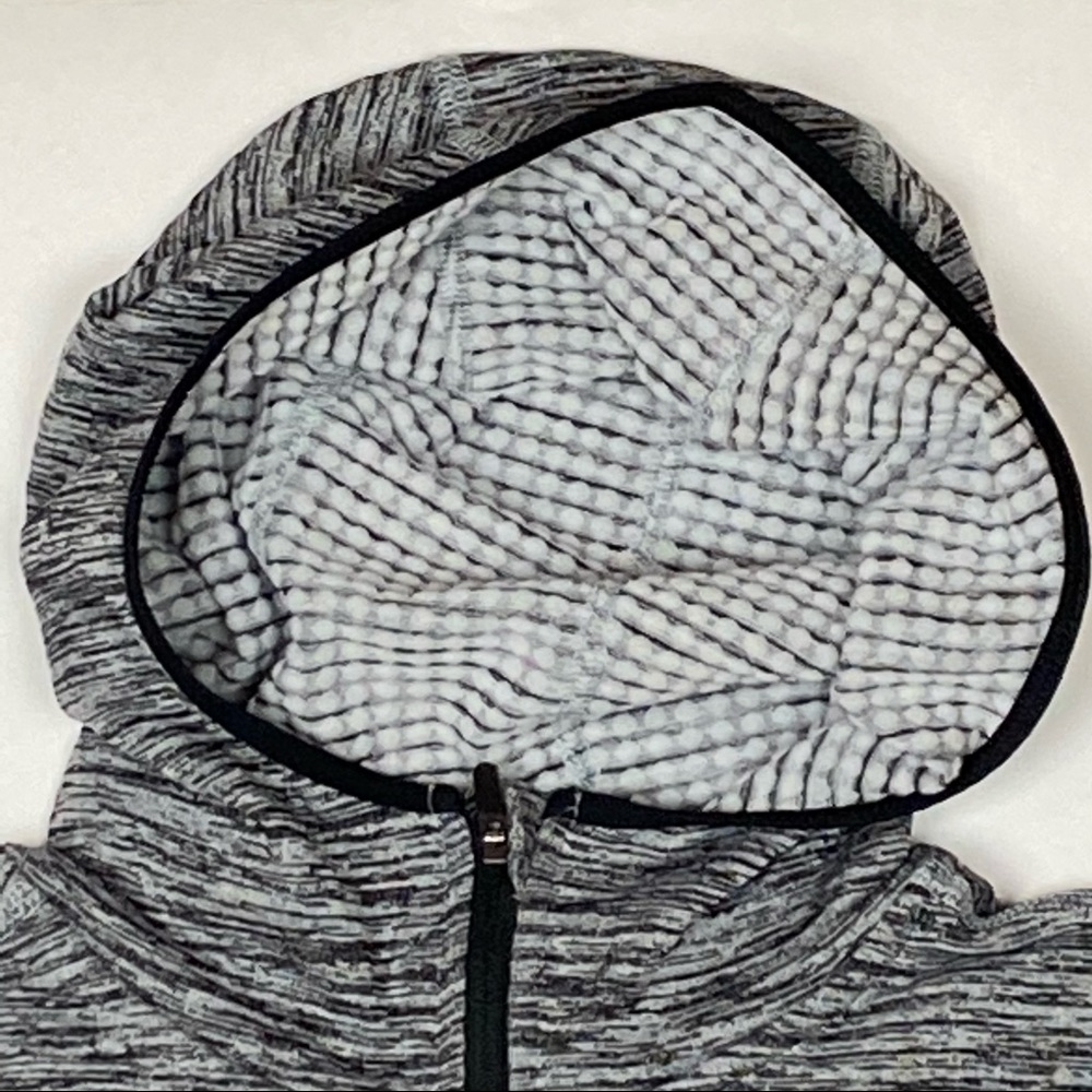 Nike Black Heather Therma Sphere Element L/S ZipRunning Hood XS - Picture 6 of 13